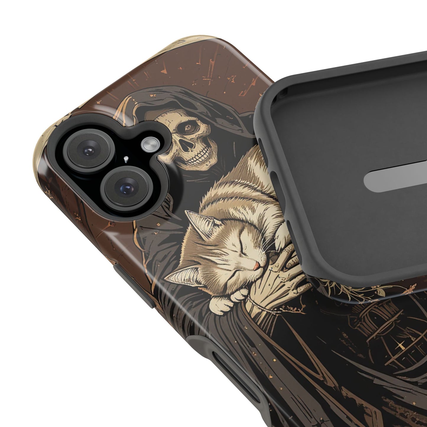 Cat of Death MagSafe® iPhone Tough Case Dual Layer Robust