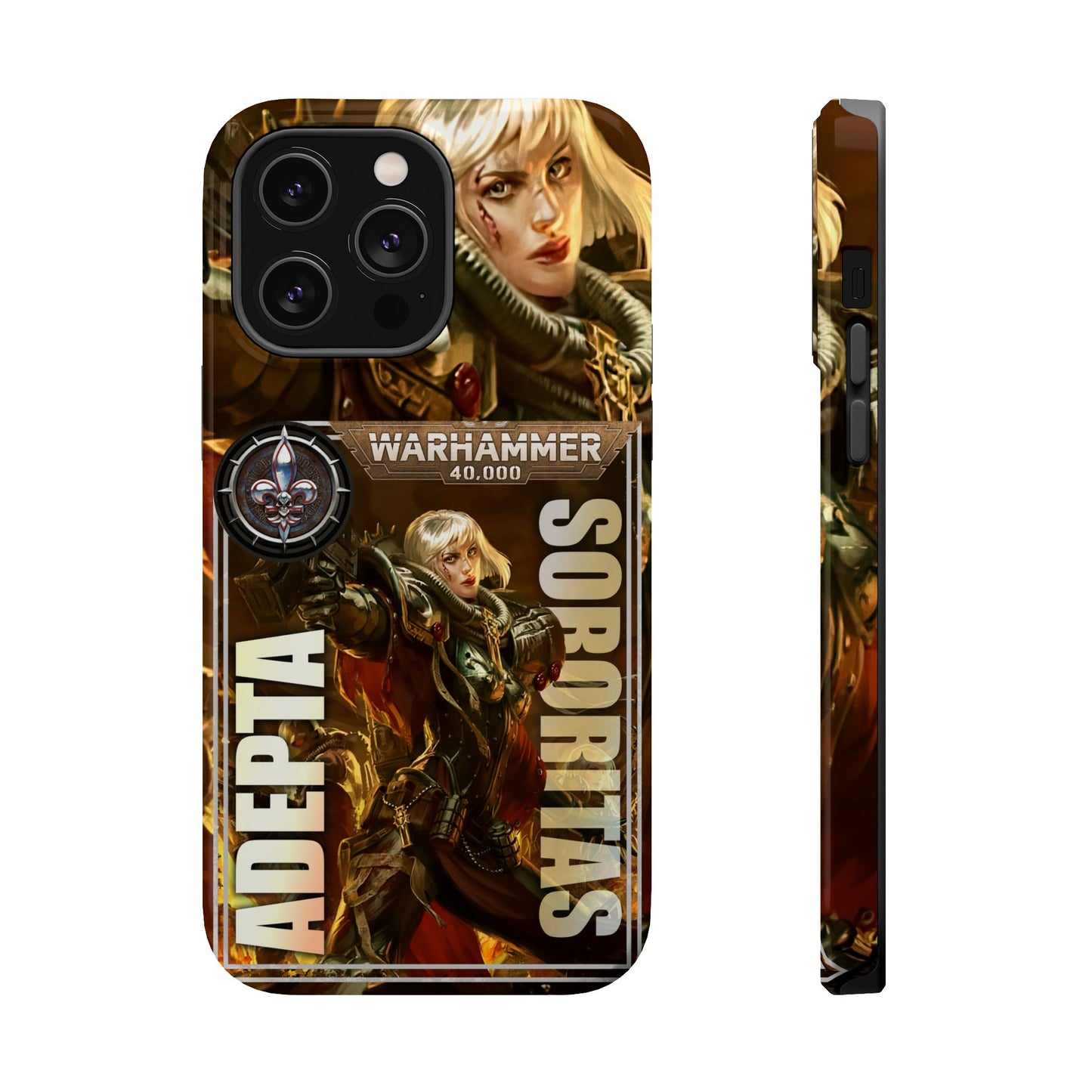 Warhammer Adepta Sororitas MagSafe® iPhone Tough Case Dual Layer Robust