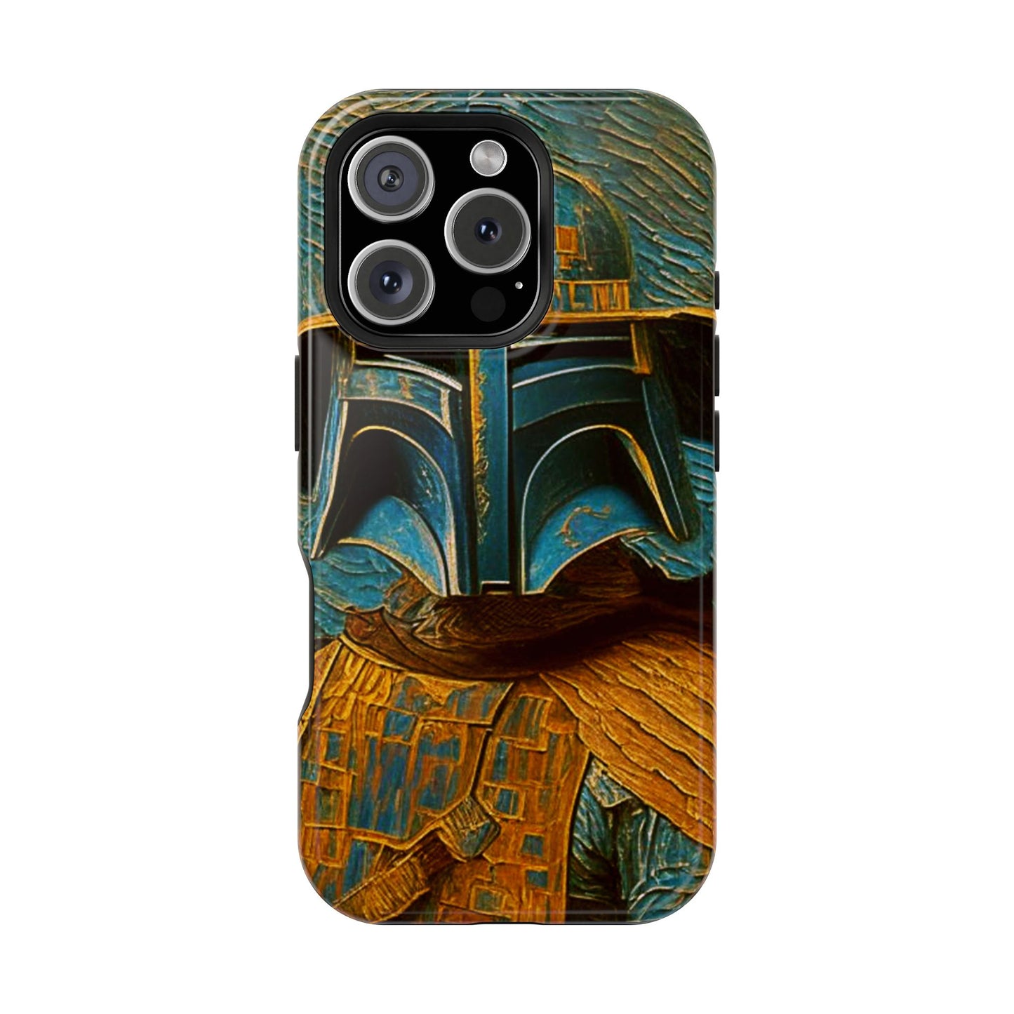 Mandalorian Art MagSafe® iPhone Tough Case Dual Layer Robust