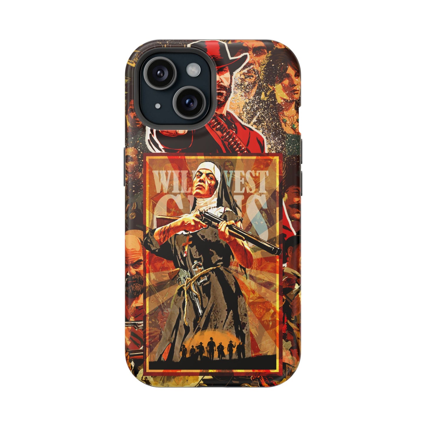 Red Dead Redemption MagSafe® iPhone Tough Case Dual Layer Robust