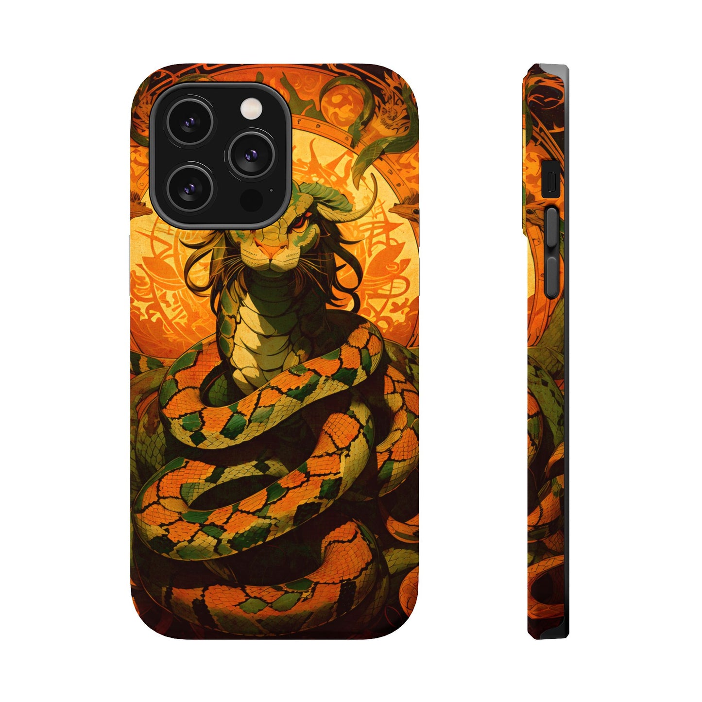 Serpent Art MagSafe® iPhone Tough Case Dual Layer Robust