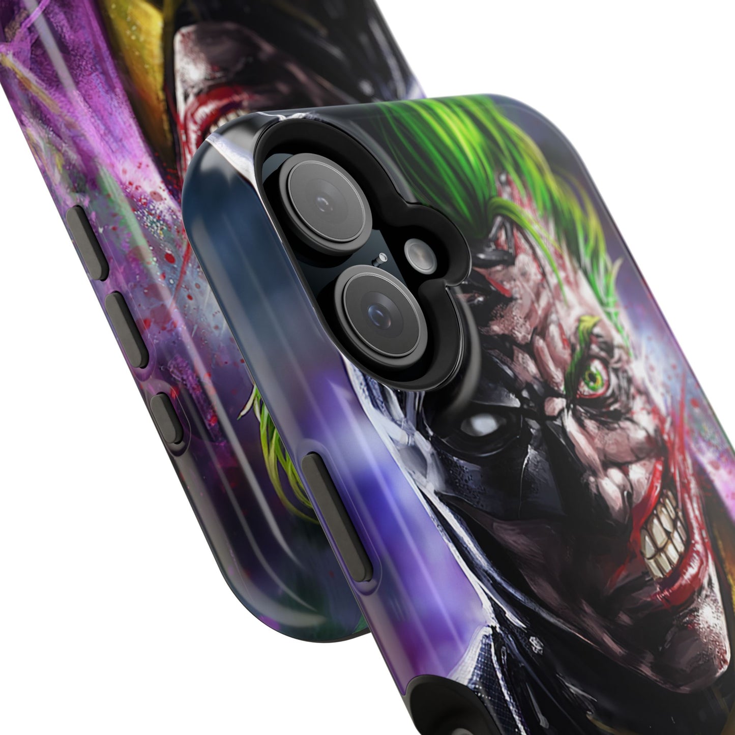 Joker Vs Bayman MagSafe® iPhone Tough Case Dual Layer Robust