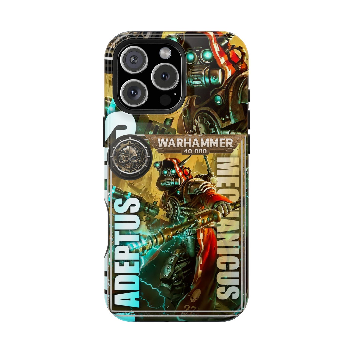 Warhammer Adeptus Mechanicus MagSafe® iPhone Tough Case Dual Layer Robust