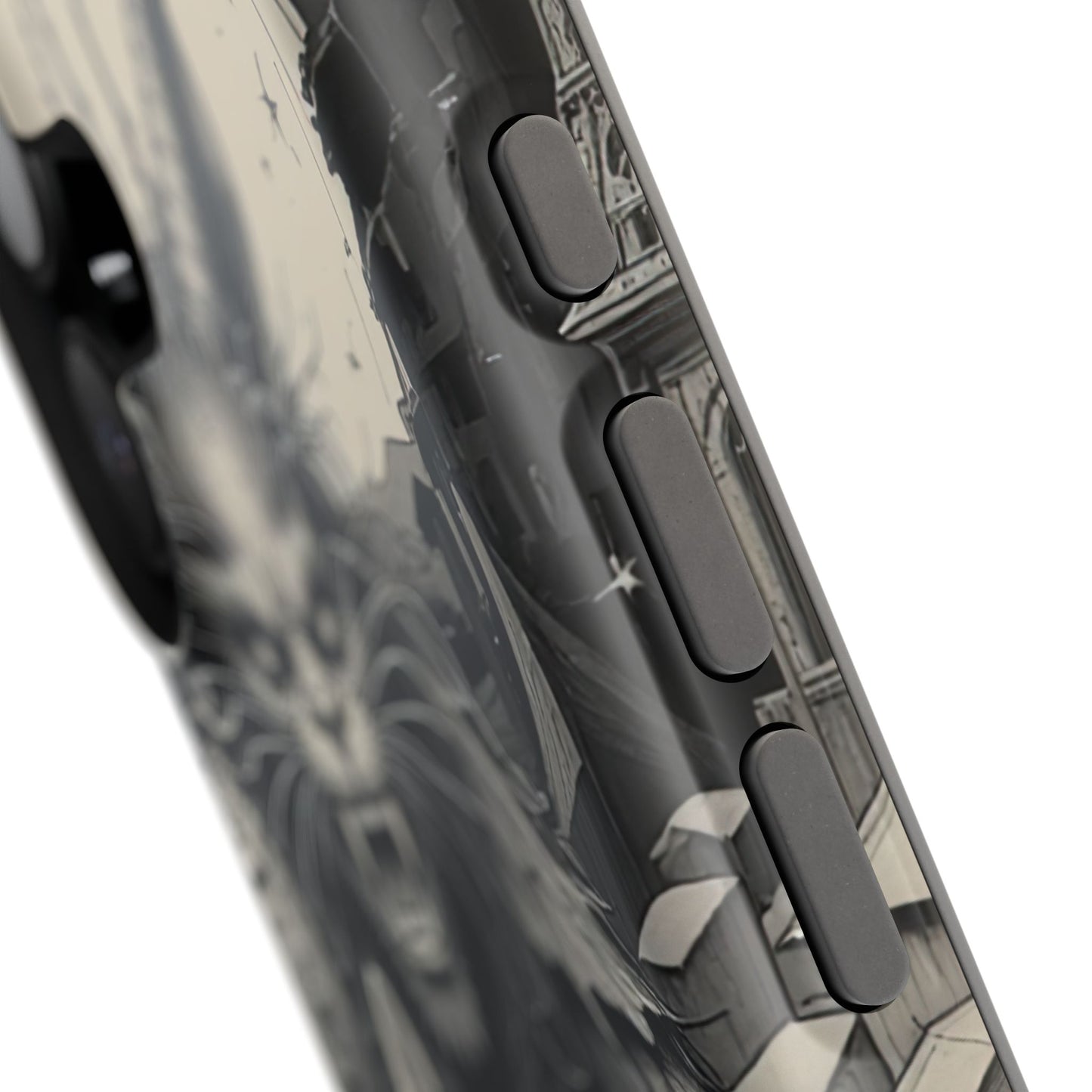 Demon's Cat MagSafe® iPhone Tough Case Dual Layer Robust