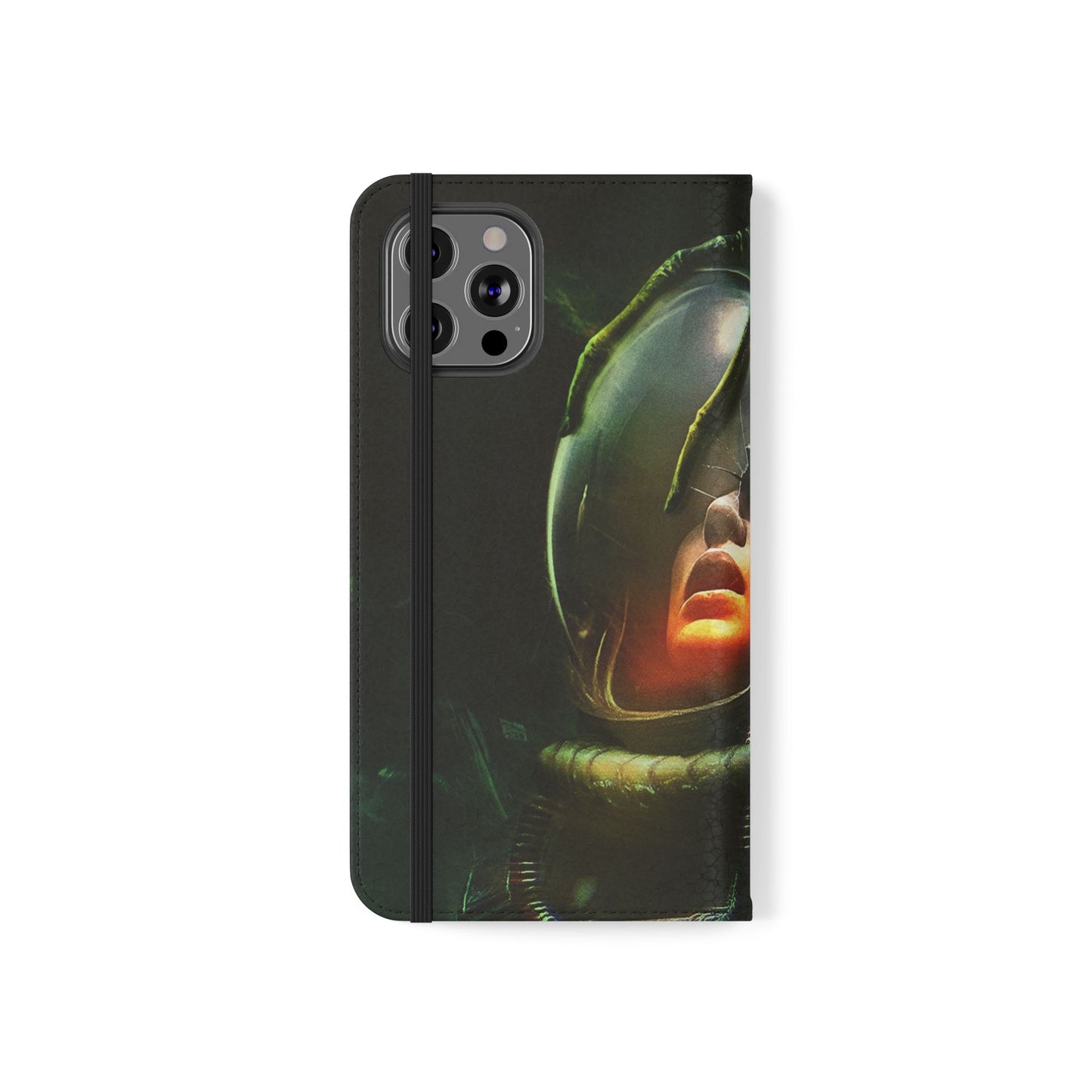 Alien iPhone & Samsung Flip Case