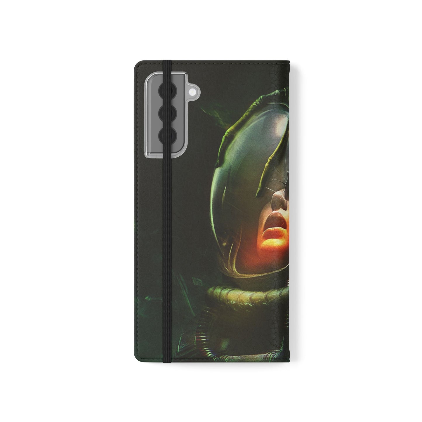 Alien iPhone & Samsung Flip Case