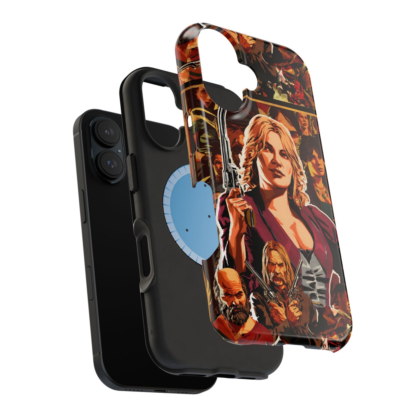 Red Dead Redemption MagSafe® iPhone Tough Case Dual Layer Robust