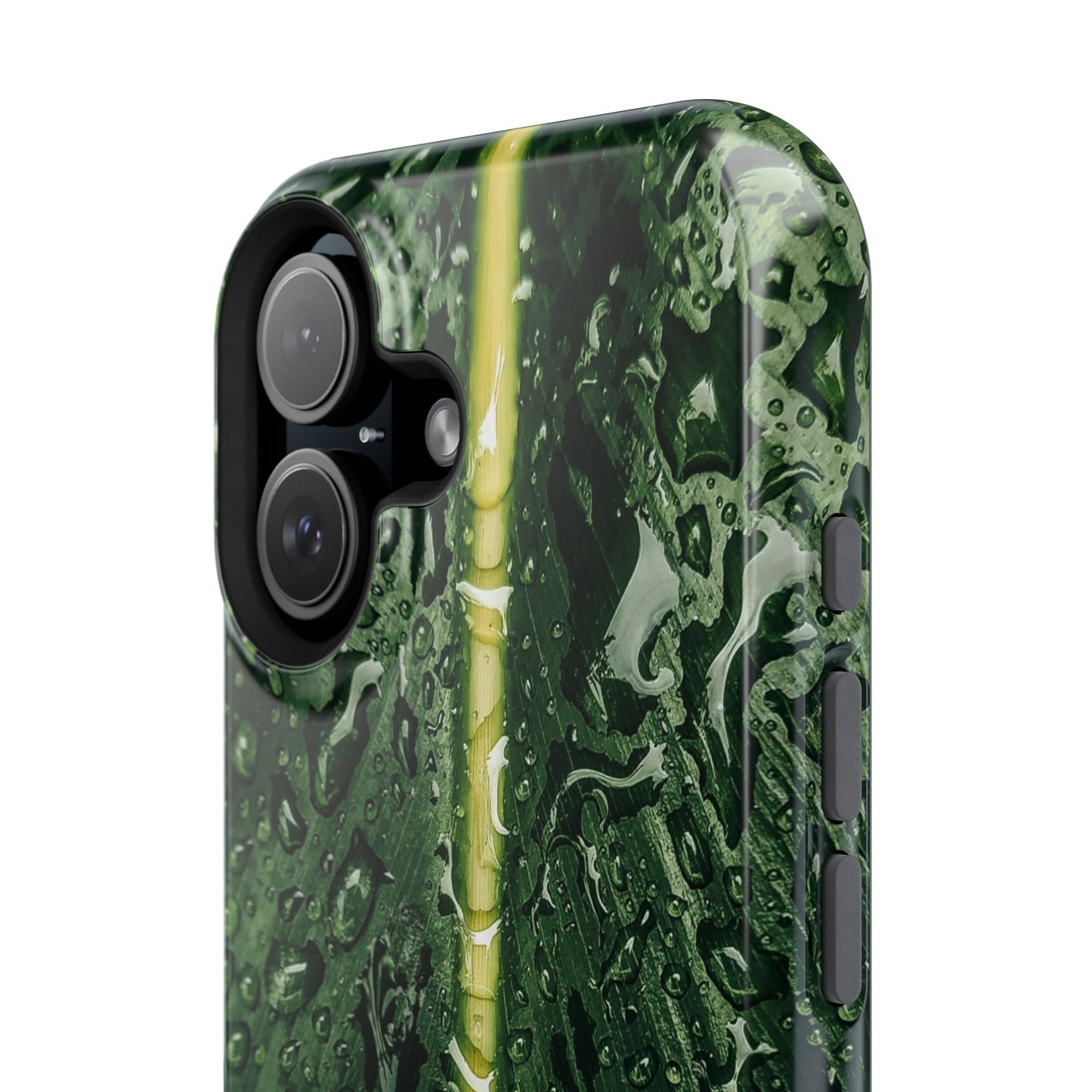 Leaf Marbles Nature MagSafe® iPhone Tough Case Dual Layer Robust