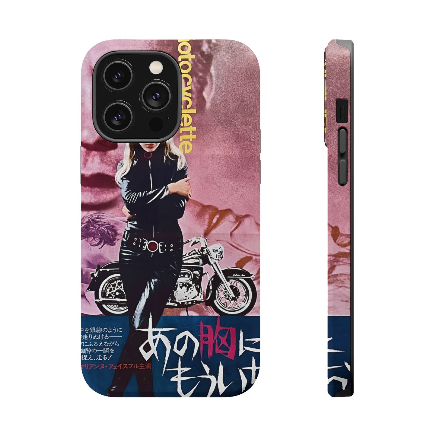 The Girl on a Motorcycle MagSafe® iPhone Tough Case Dual Layer Robust