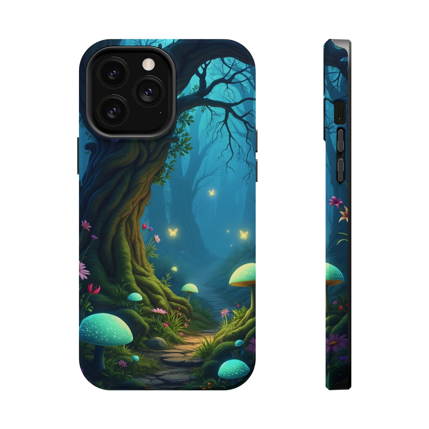 Shrooms Nature MagSafe® iPhone Tough Case Dual Layer Robust