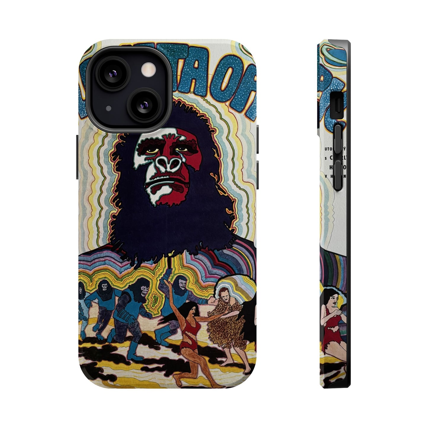 Planet of the Apes MagSafe® iPhone Tough Case Dual Layer Robust