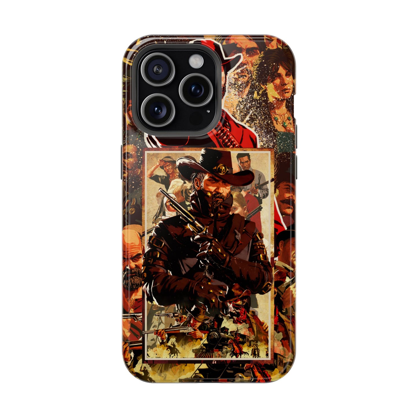 Red Dead Redemption MagSafe® iPhone Tough Case Dual Layer Robust