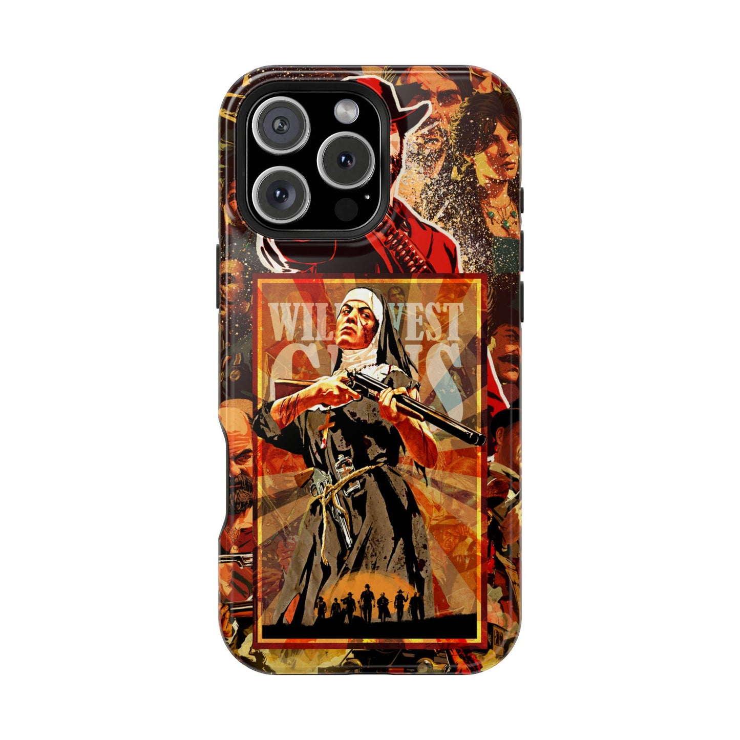 Red Dead Redemption MagSafe® iPhone Tough Case Dual Layer Robust