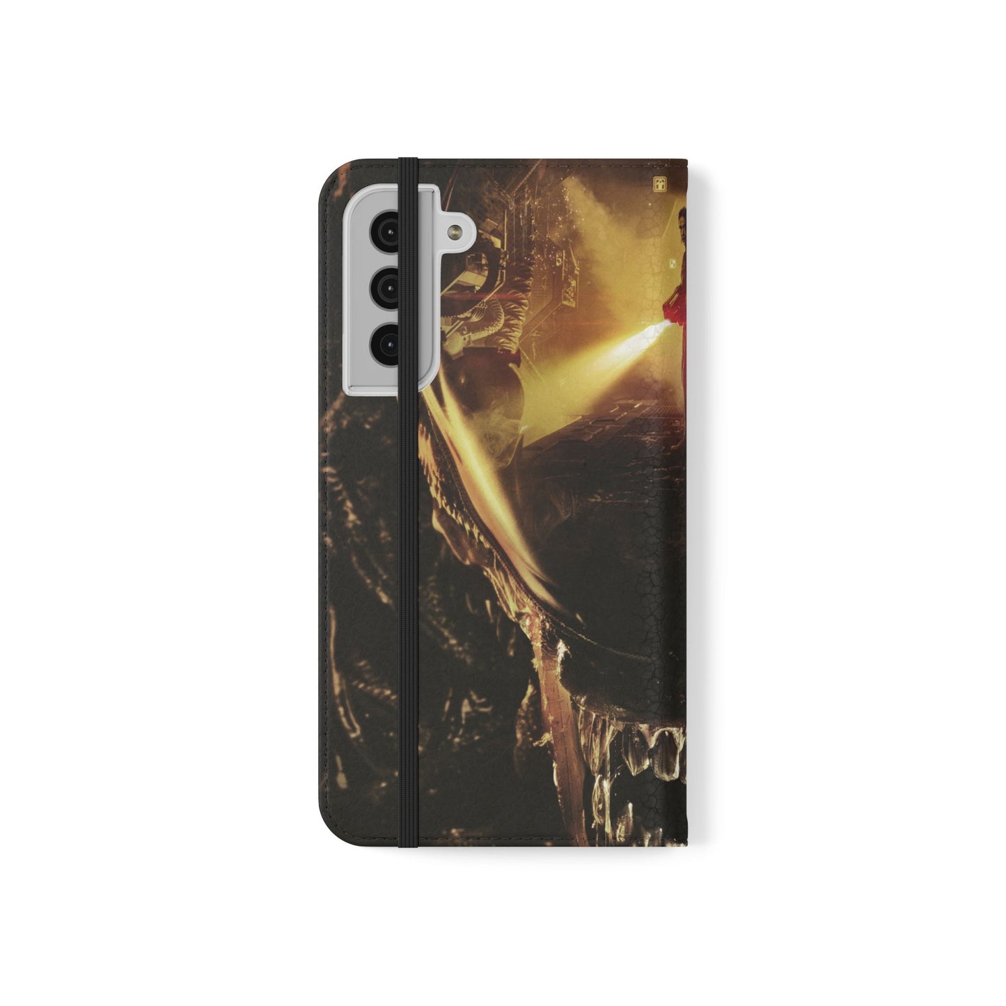 Alien iPhone & Samsung Flip Case