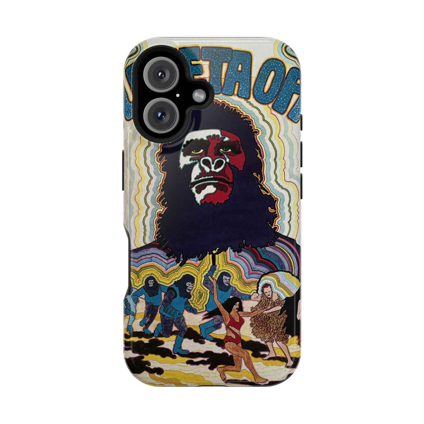 Planet of the Apes MagSafe® iPhone Tough Case Dual Layer Robust