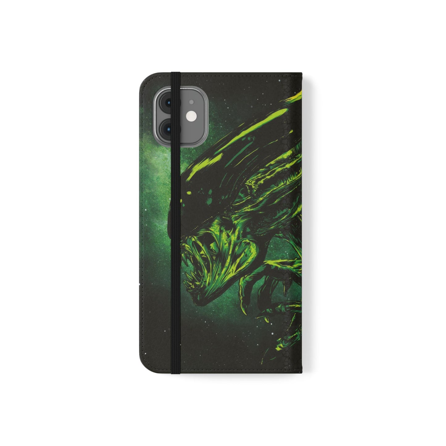 Alien iPhone & Samsung Flip Case