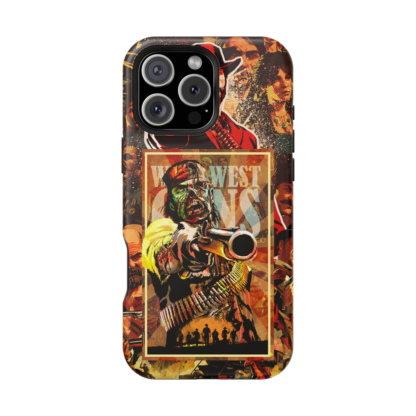 Red Dead Redemption MagSafe® iPhone Tough Case Dual Layer Robust