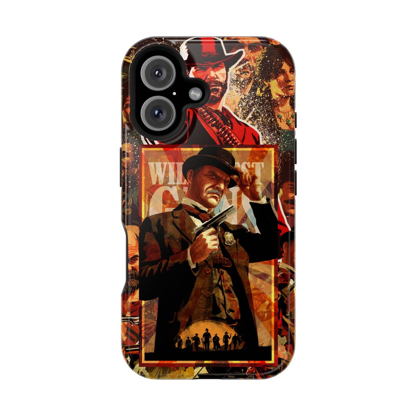 Red Dead Redemption MagSafe® iPhone Tough Case Dual Layer Robust