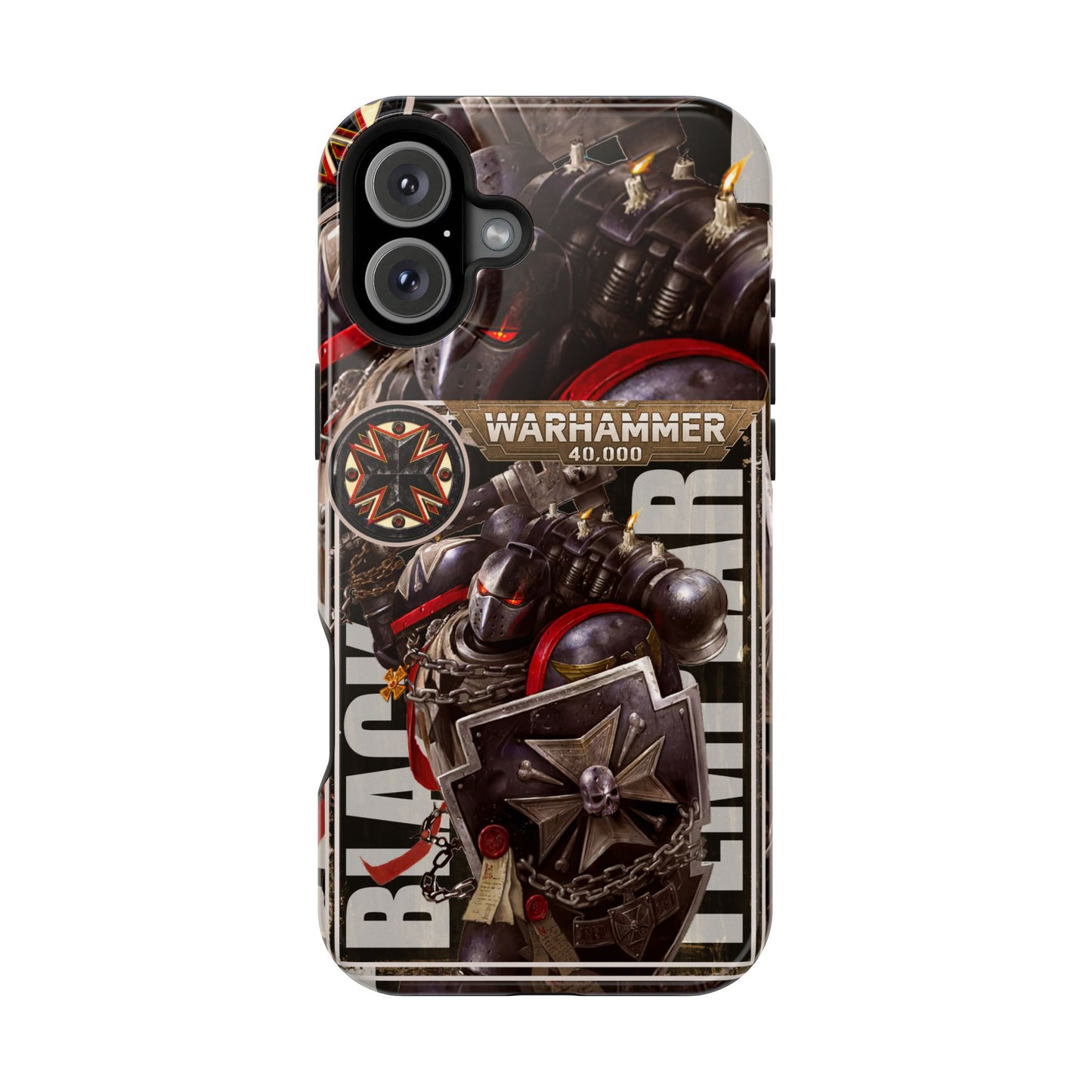 Warhammer Black Templars MagSafe® iPhone Tough Case Dual Layer Robust