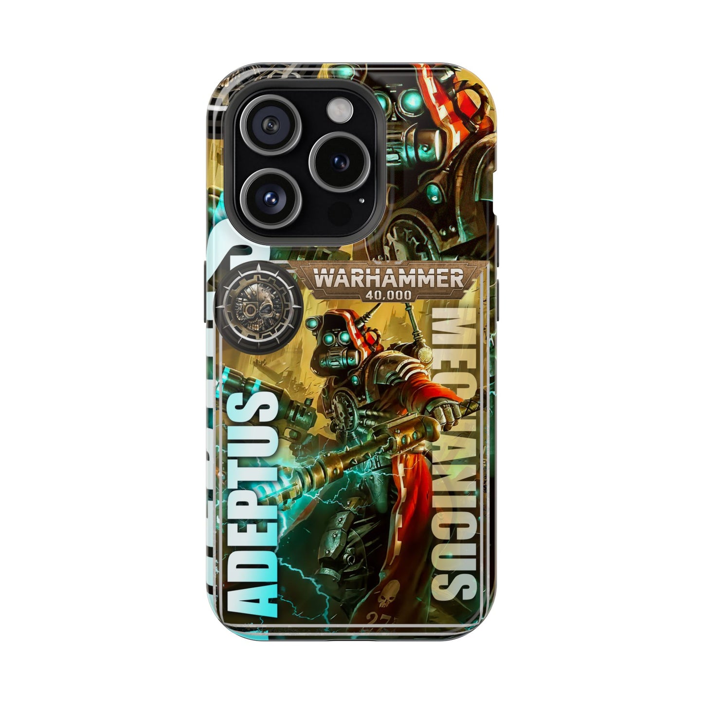 Warhammer Adeptus Mechanicus MagSafe® iPhone Tough Case Dual Layer Robust