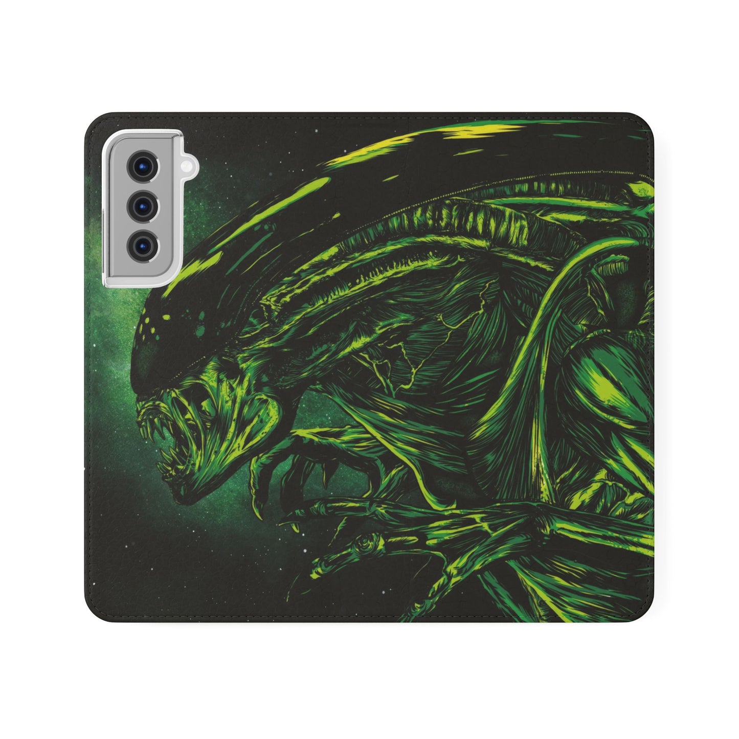 Alien Flip Case for iPhone & Samsung | PhoneMags