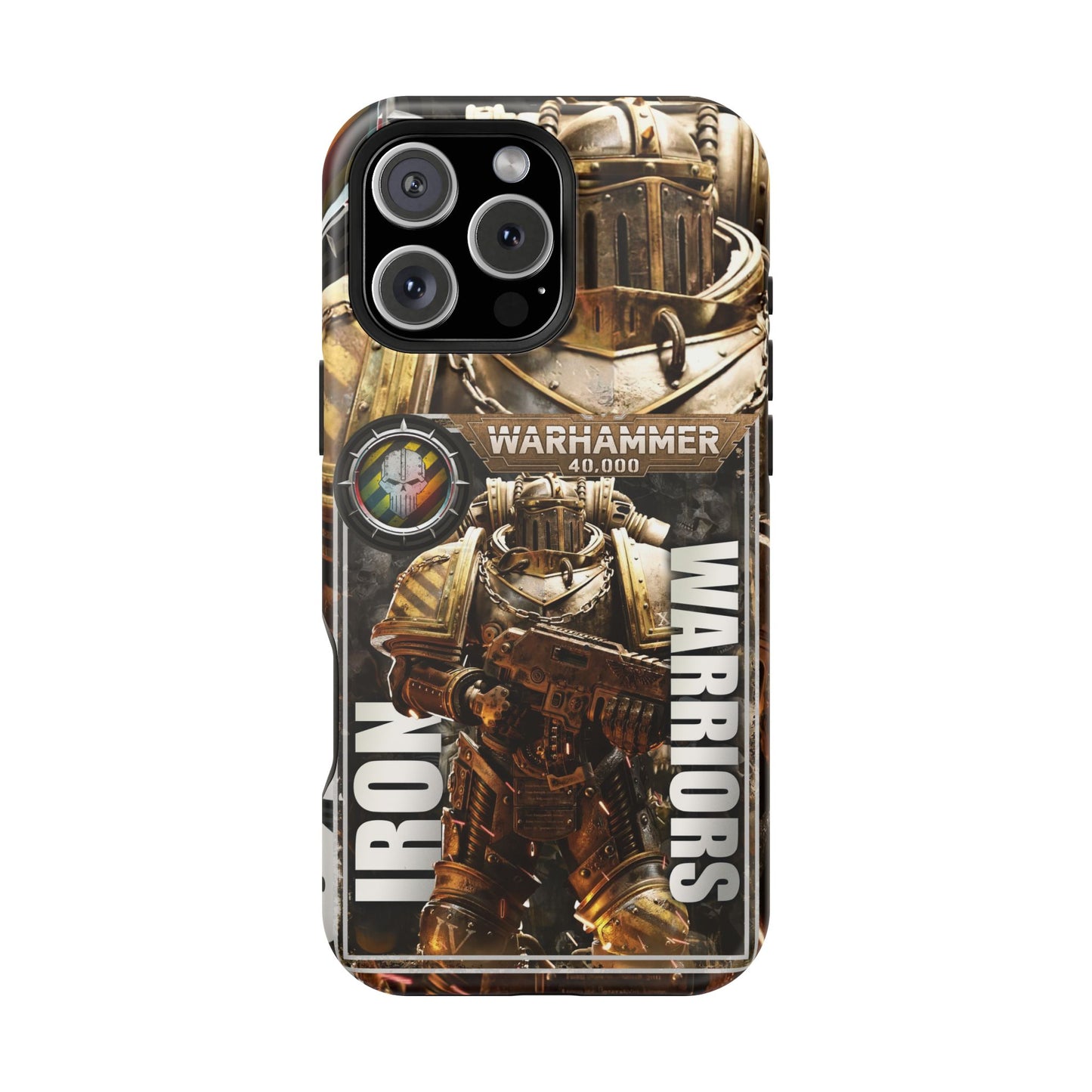 Warhammer Iron Warriors MagSafe® iPhone Tough Case Dual Layer Robust