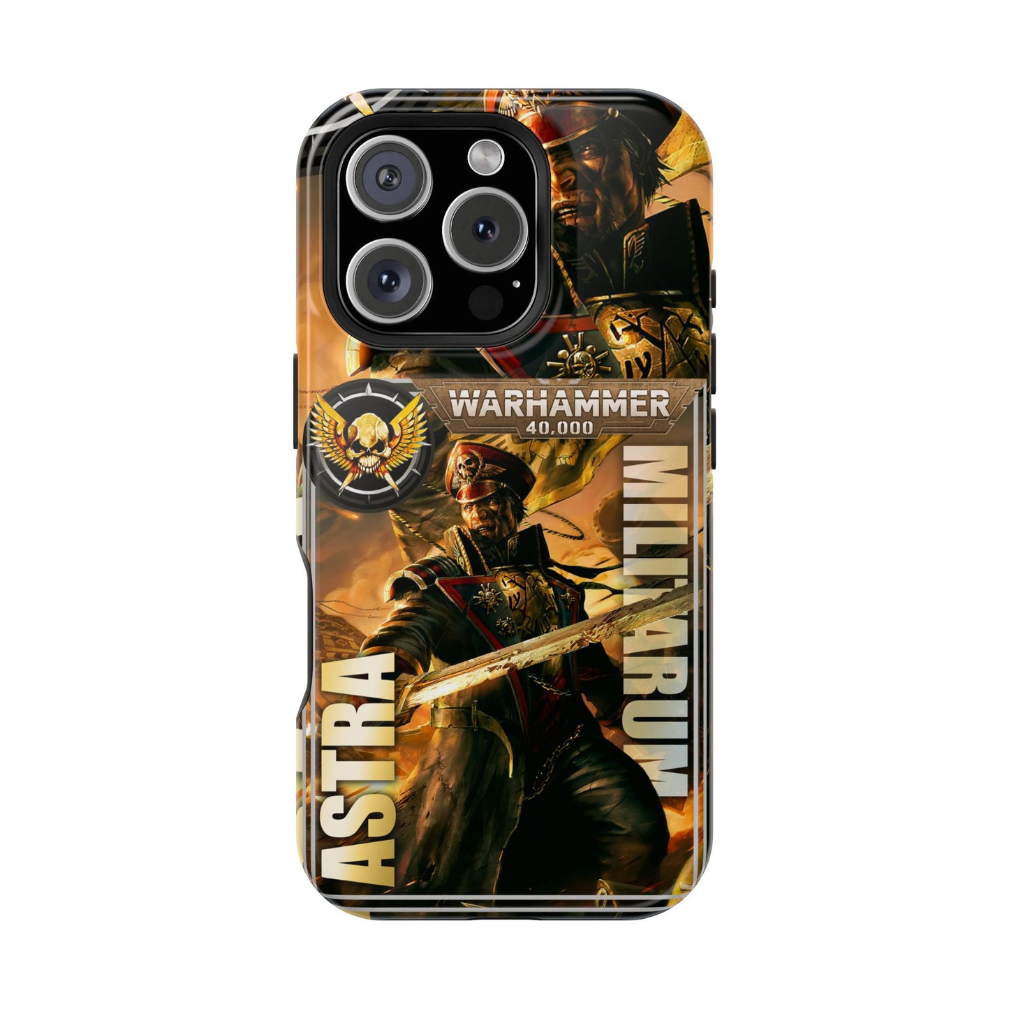 Warhammer Astra Militarum MagSafe® iPhone Tough Case Dual Layer Robust