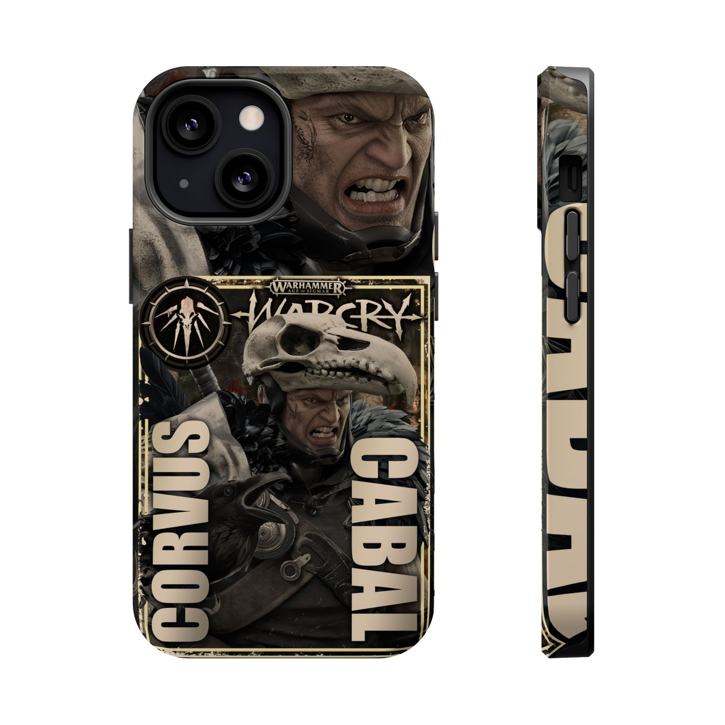 Warhamer Corvus Cabal MagSafe® iPhone Tough Case Dual Layer Robust
