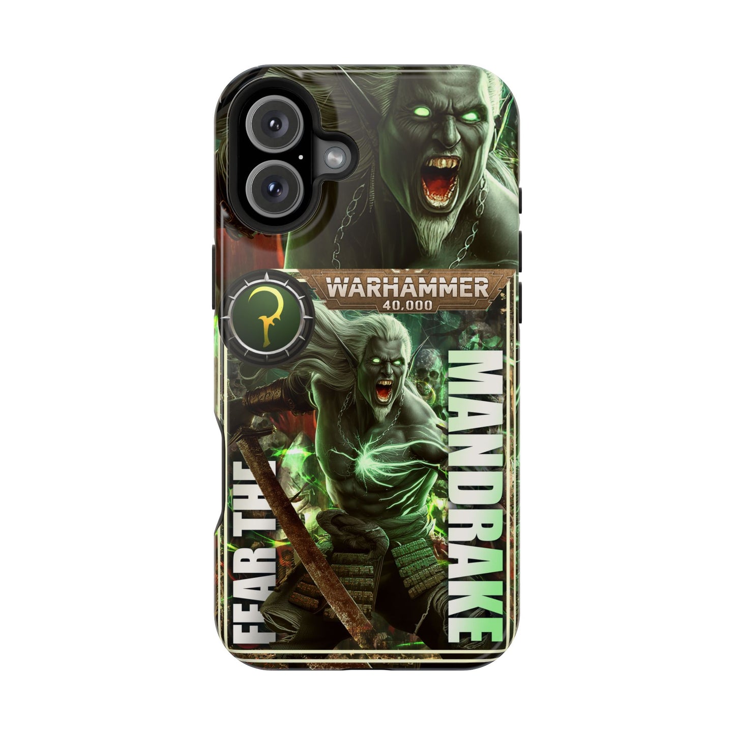 Warhamer Mandrake MagSafe® iPhone Tough Case Dual Layer Robust