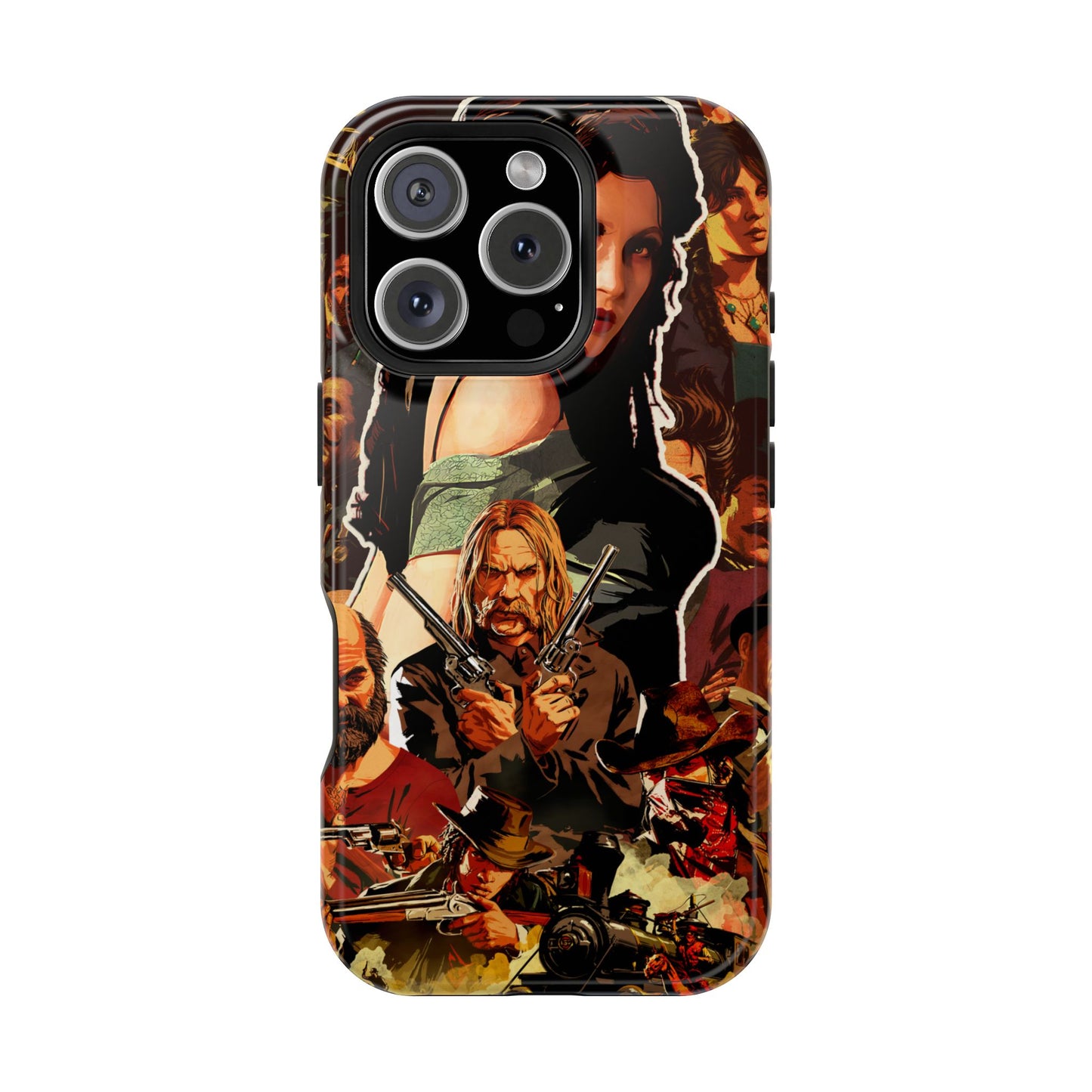 Red Dead Redemption MagSafe® iPhone Tough Case Dual Layer Robust