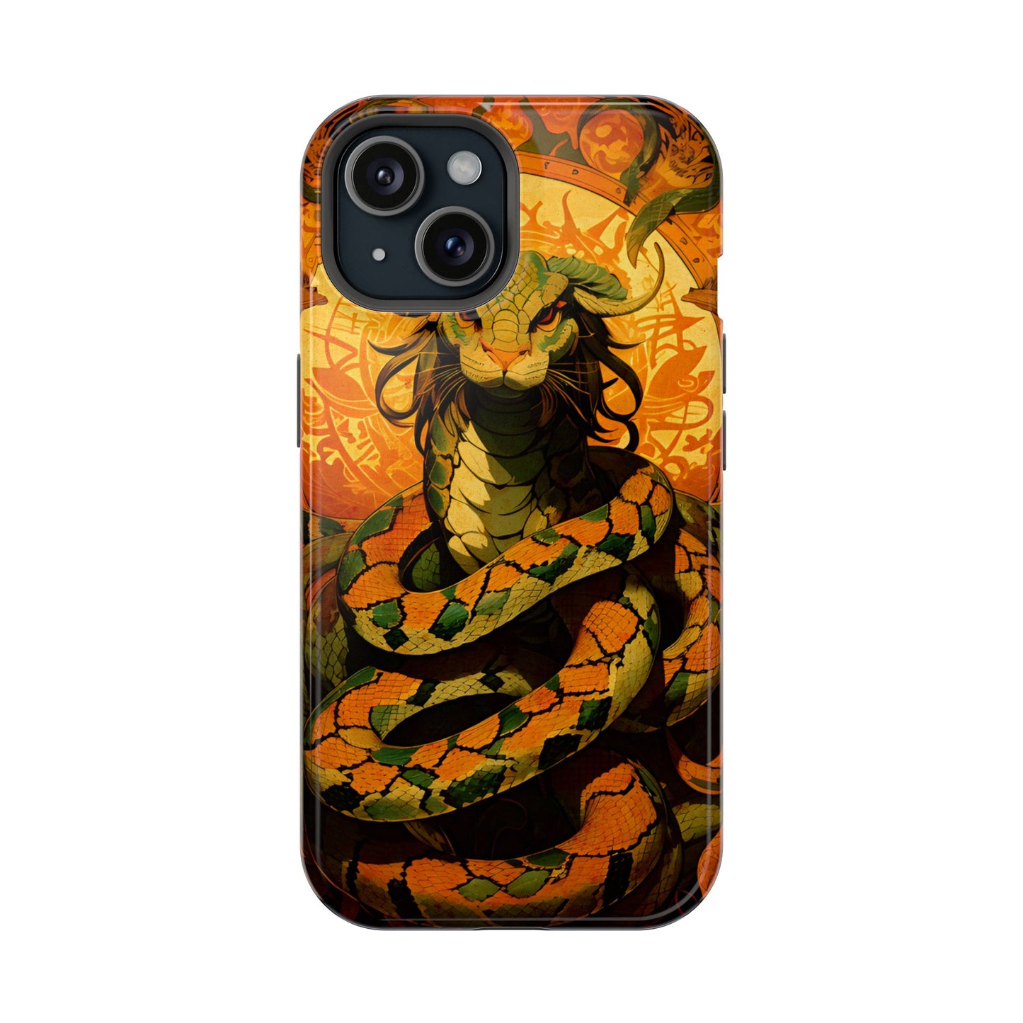 Serpent Art MagSafe® iPhone Tough Case Dual Layer Robust