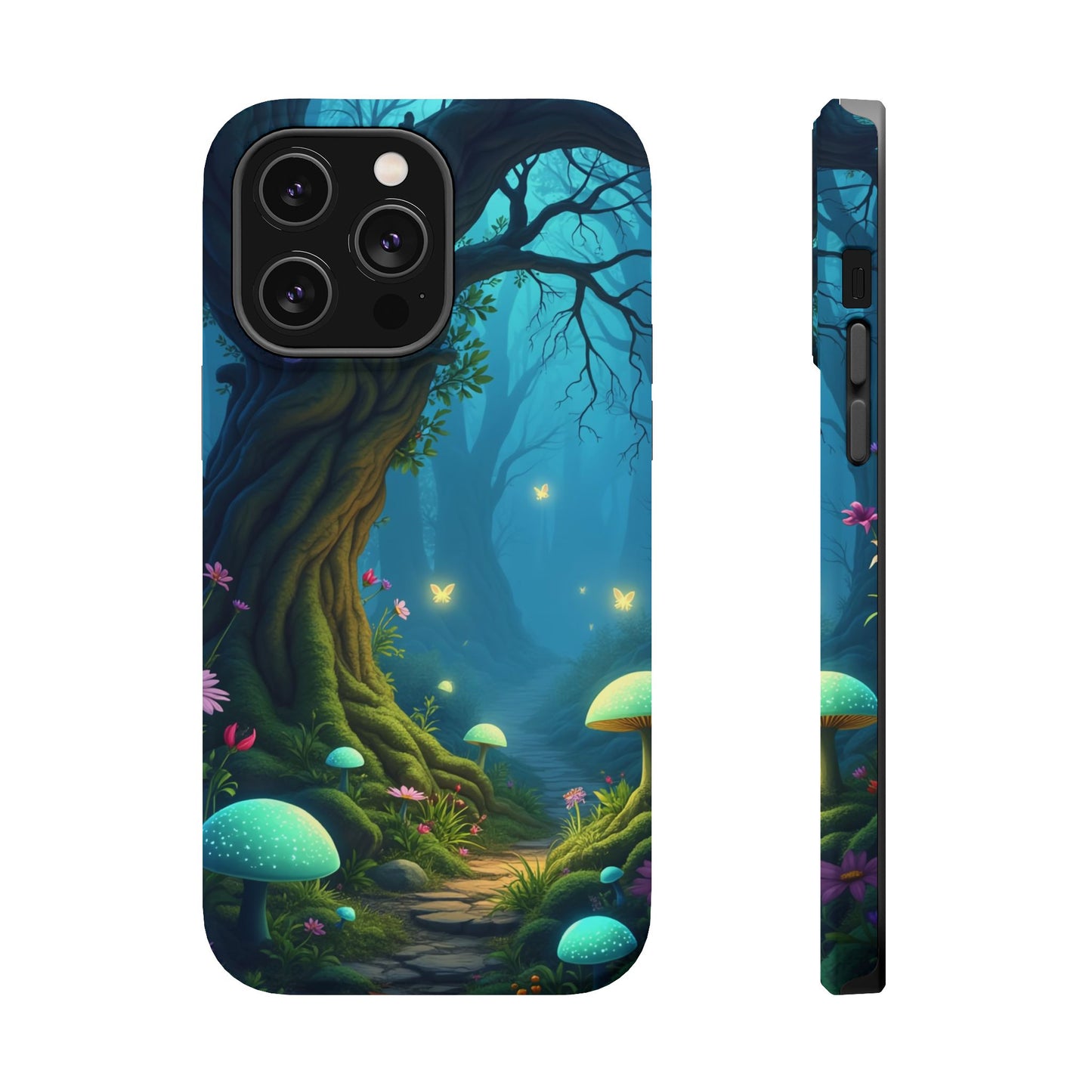 Shrooms Nature MagSafe® iPhone Tough Case Dual Layer Robust