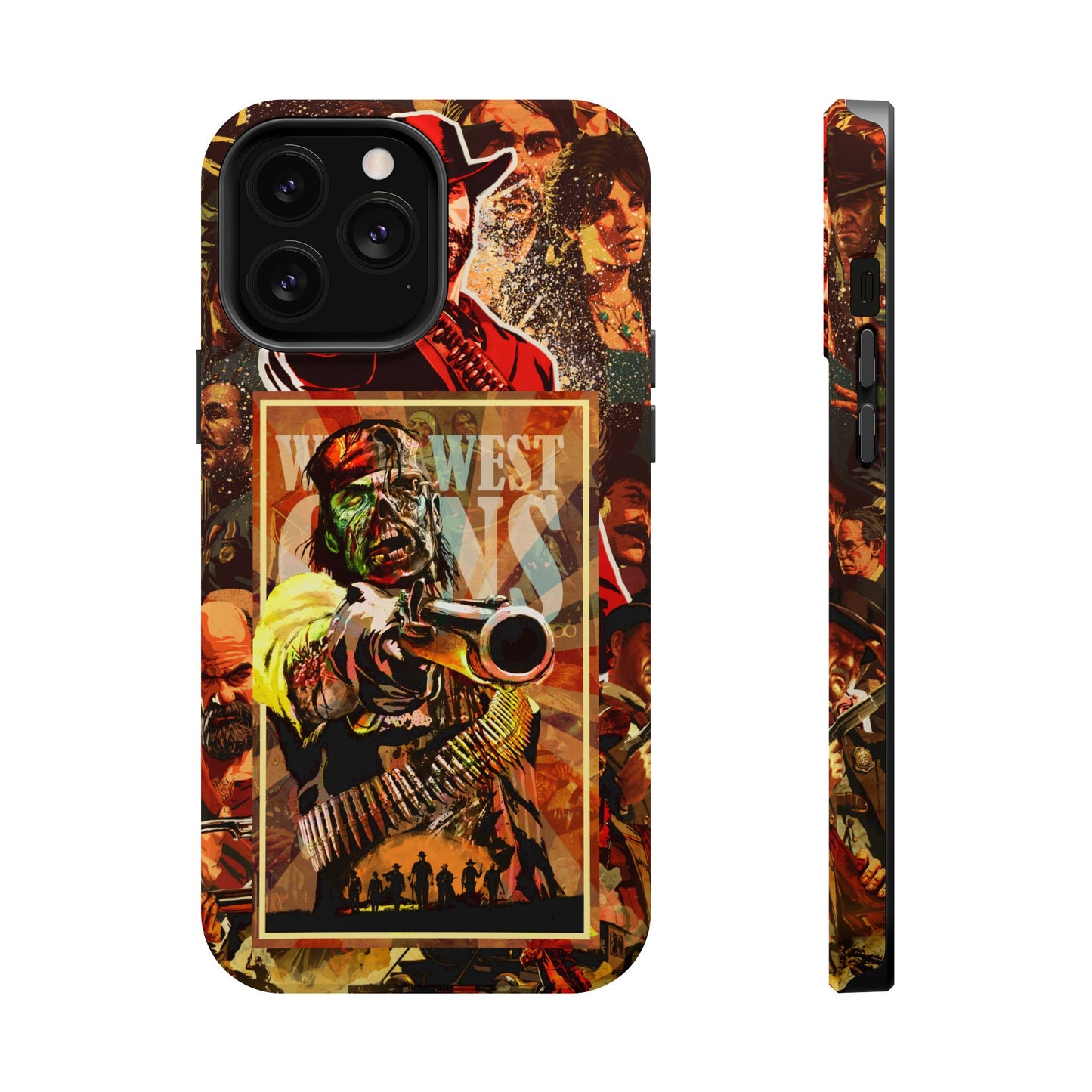 Red Dead Redemption MagSafe® iPhone Tough Case Dual Layer Robust