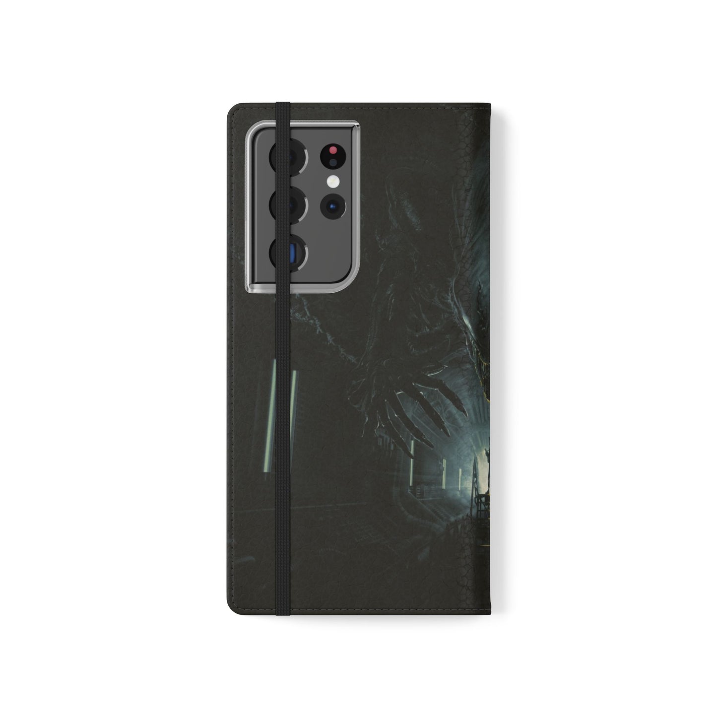 Alien iPhone & Samsung Flip Case