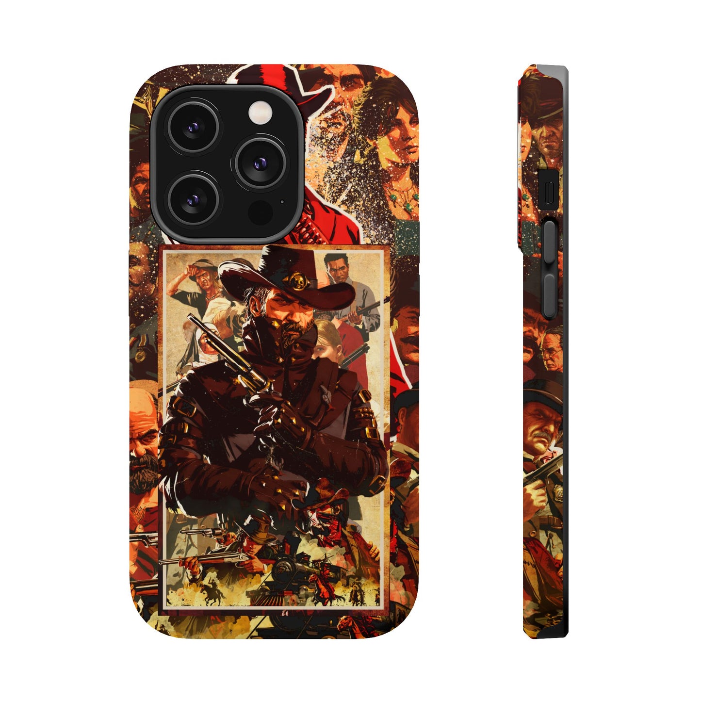 Red Dead Redemption MagSafe® iPhone Tough Case Dual Layer Robust