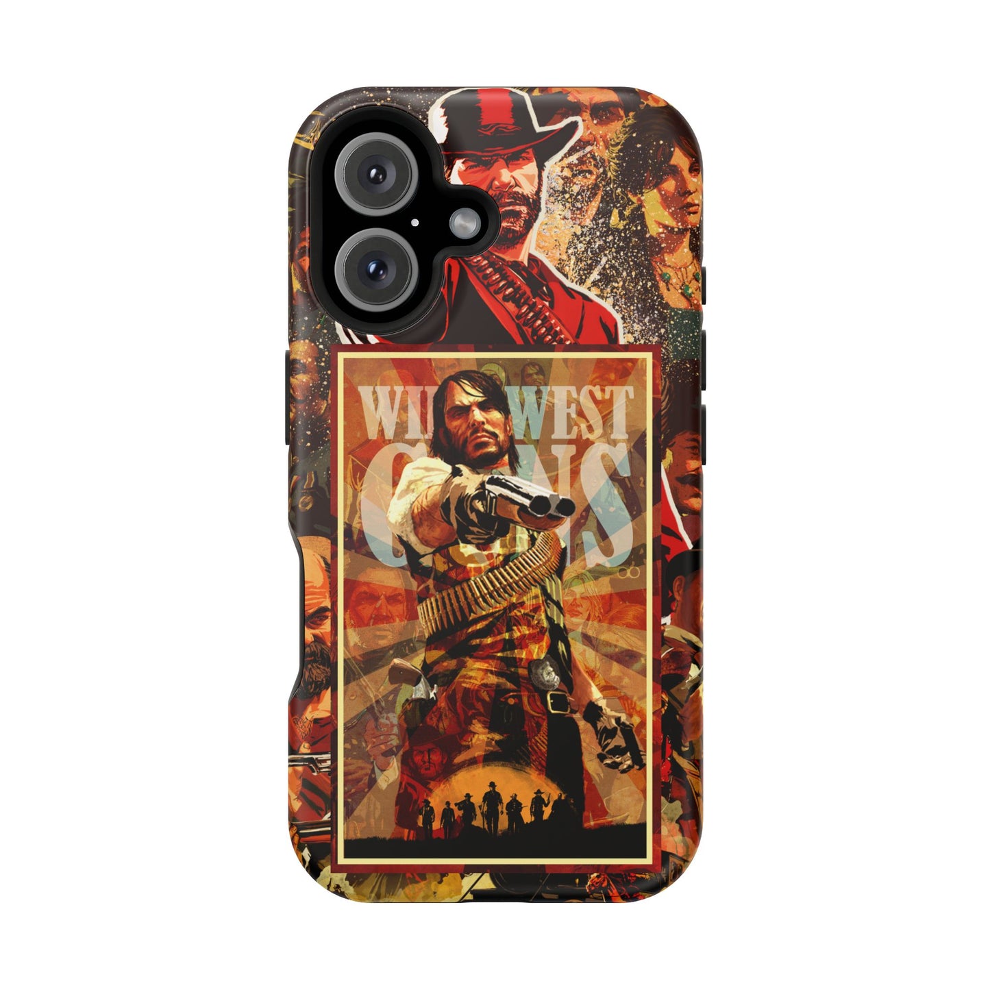 Red Dead Redemption MagSafe® iPhone Tough Case Dual Layer Robust