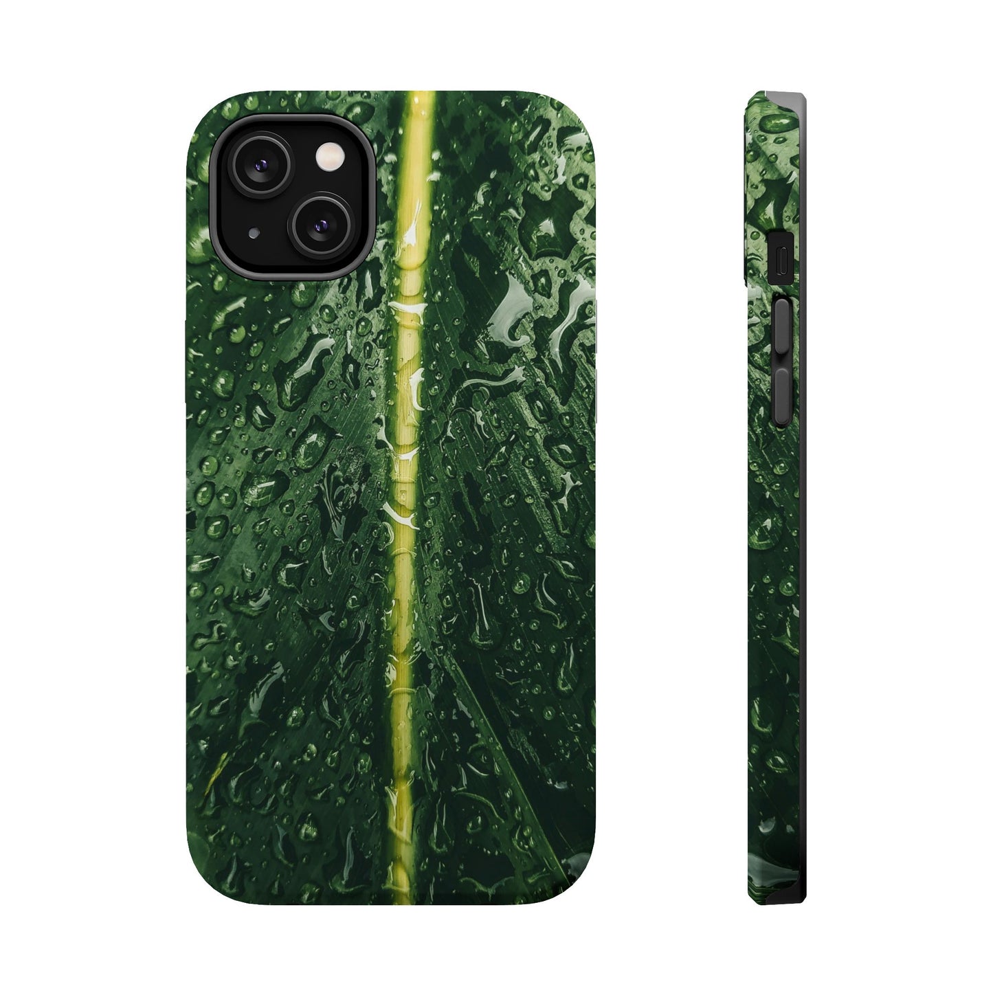 Leaf Marbles Nature MagSafe® iPhone Tough Case Dual Layer Robust