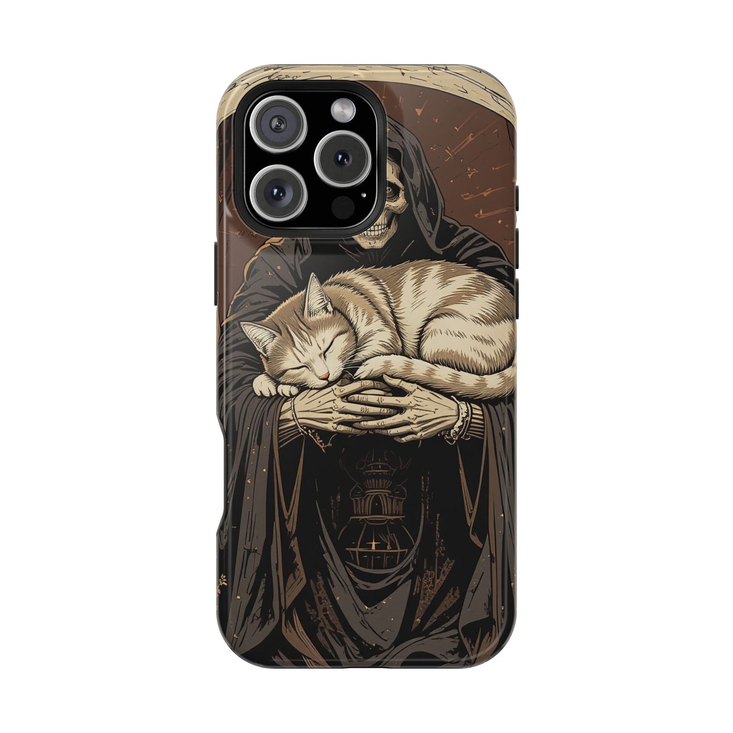 Cat of Death MagSafe® iPhone Tough Case Dual Layer Robust