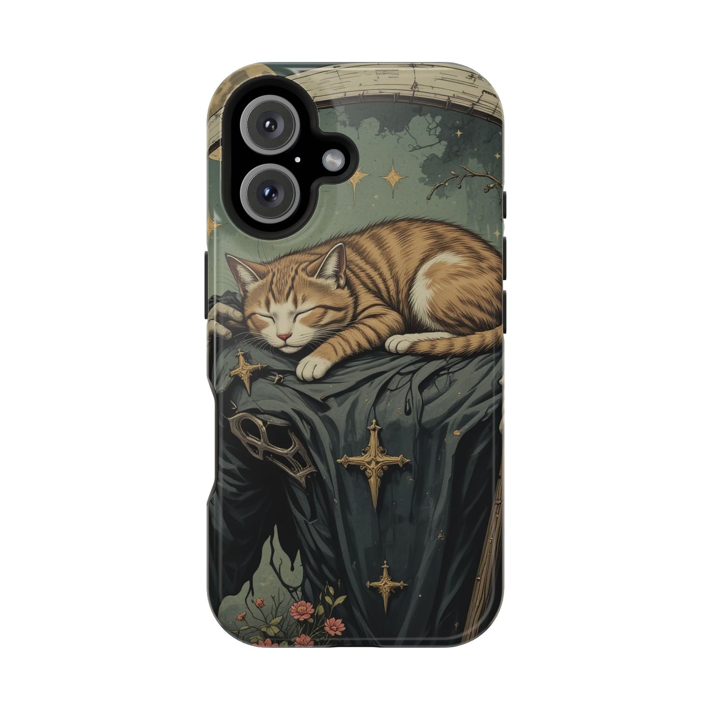 Cat of Death MagSafe® iPhone Tough Case Dual Layer Robust