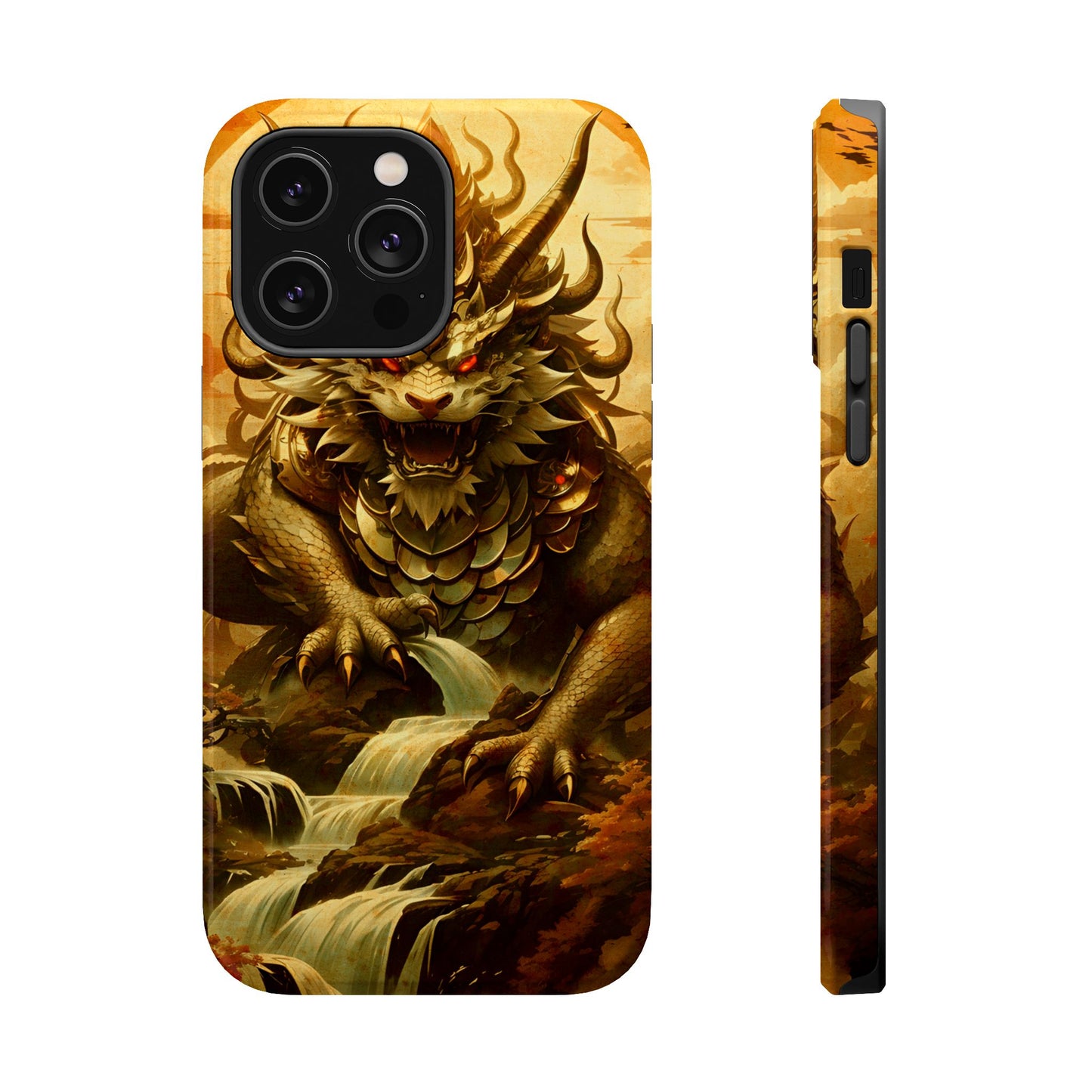 Dragon Art MagSafe® iPhone Tough Case Dual Layer Robust