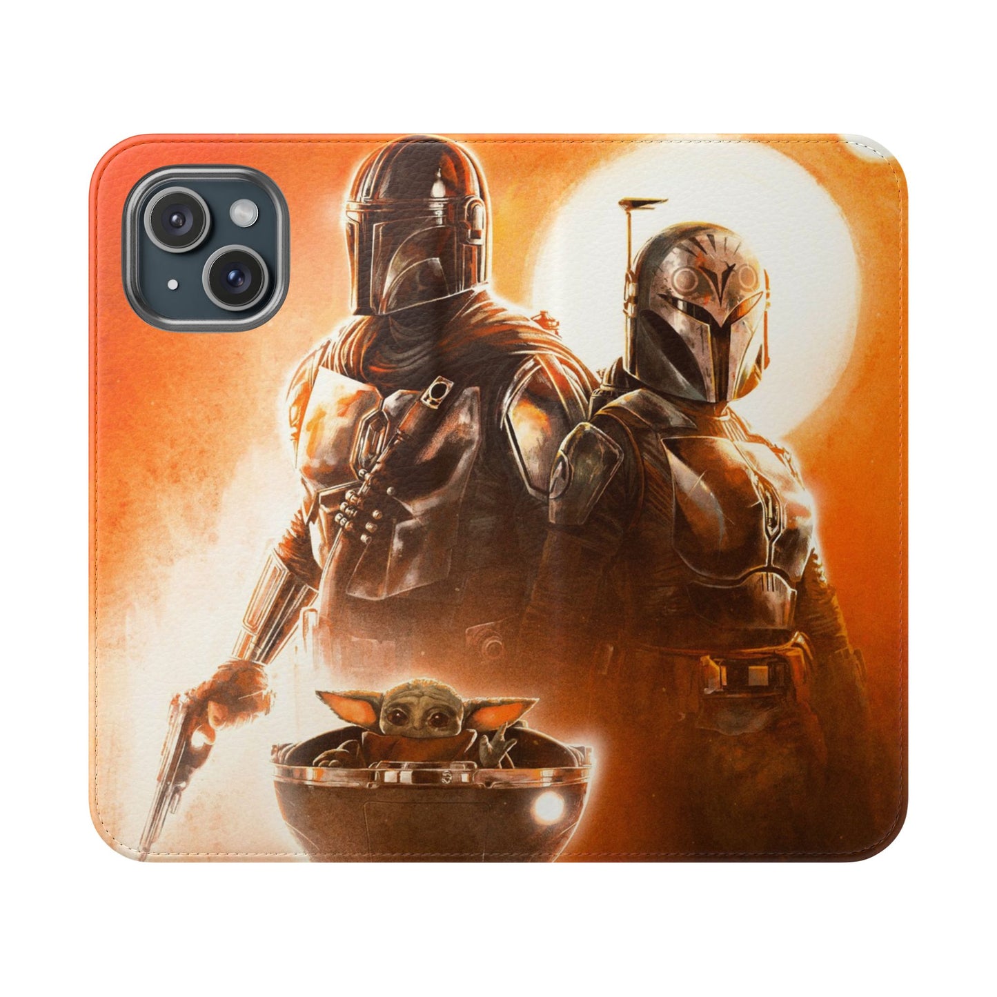 Mandalorian iPhone & Samsung Flip Case