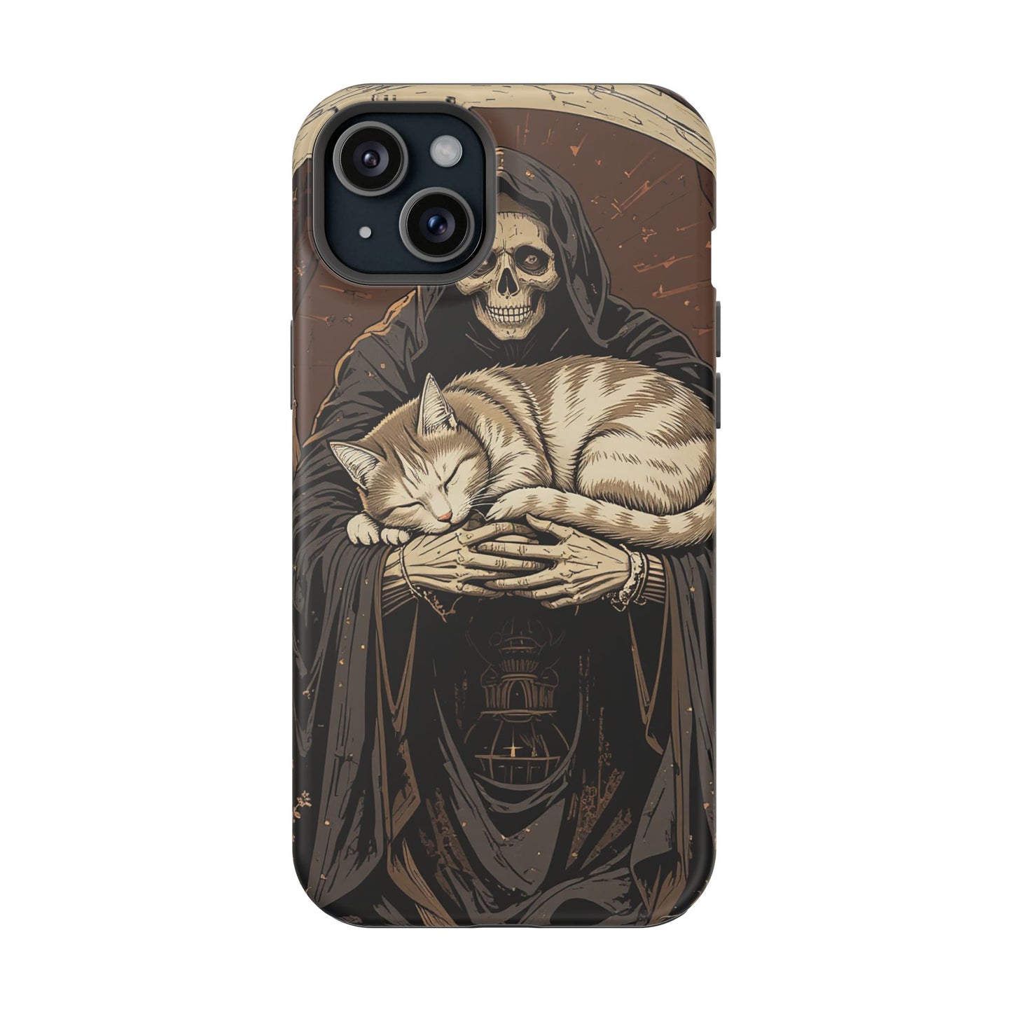 Cat of Death MagSafe® iPhone Tough Case Dual Layer Robust