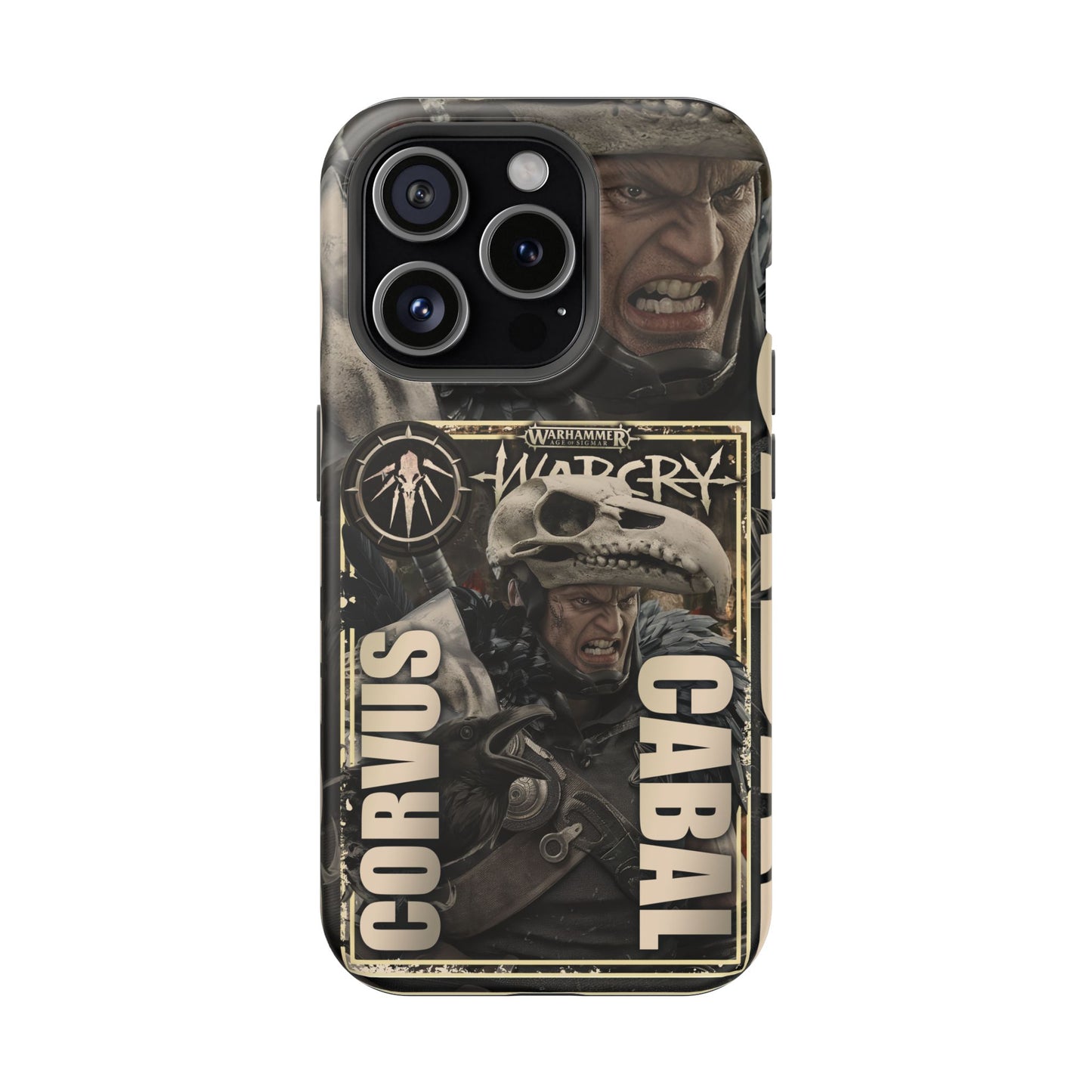 Warhamer Corvus Cabal MagSafe® iPhone Tough Case Dual Layer Robust