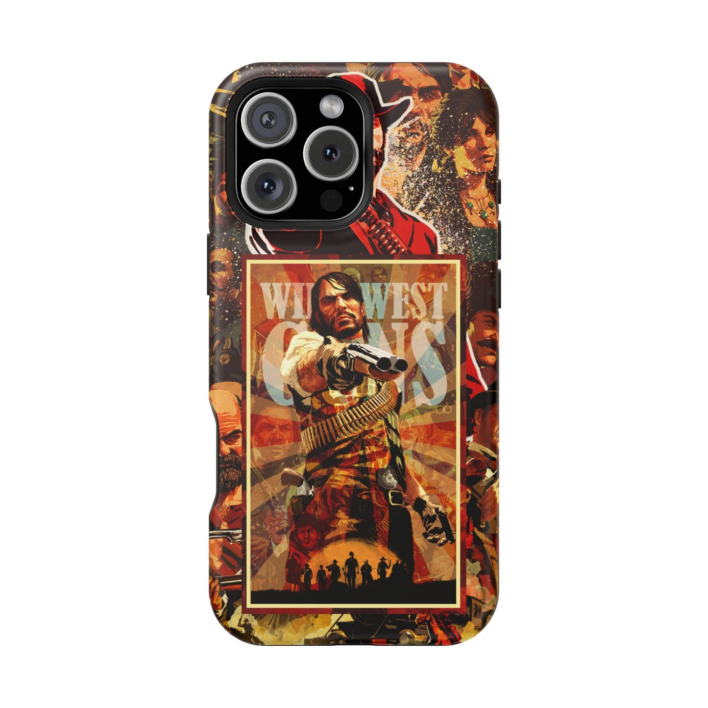 Red Dead Redemption MagSafe® iPhone Tough Case Dual Layer Robust