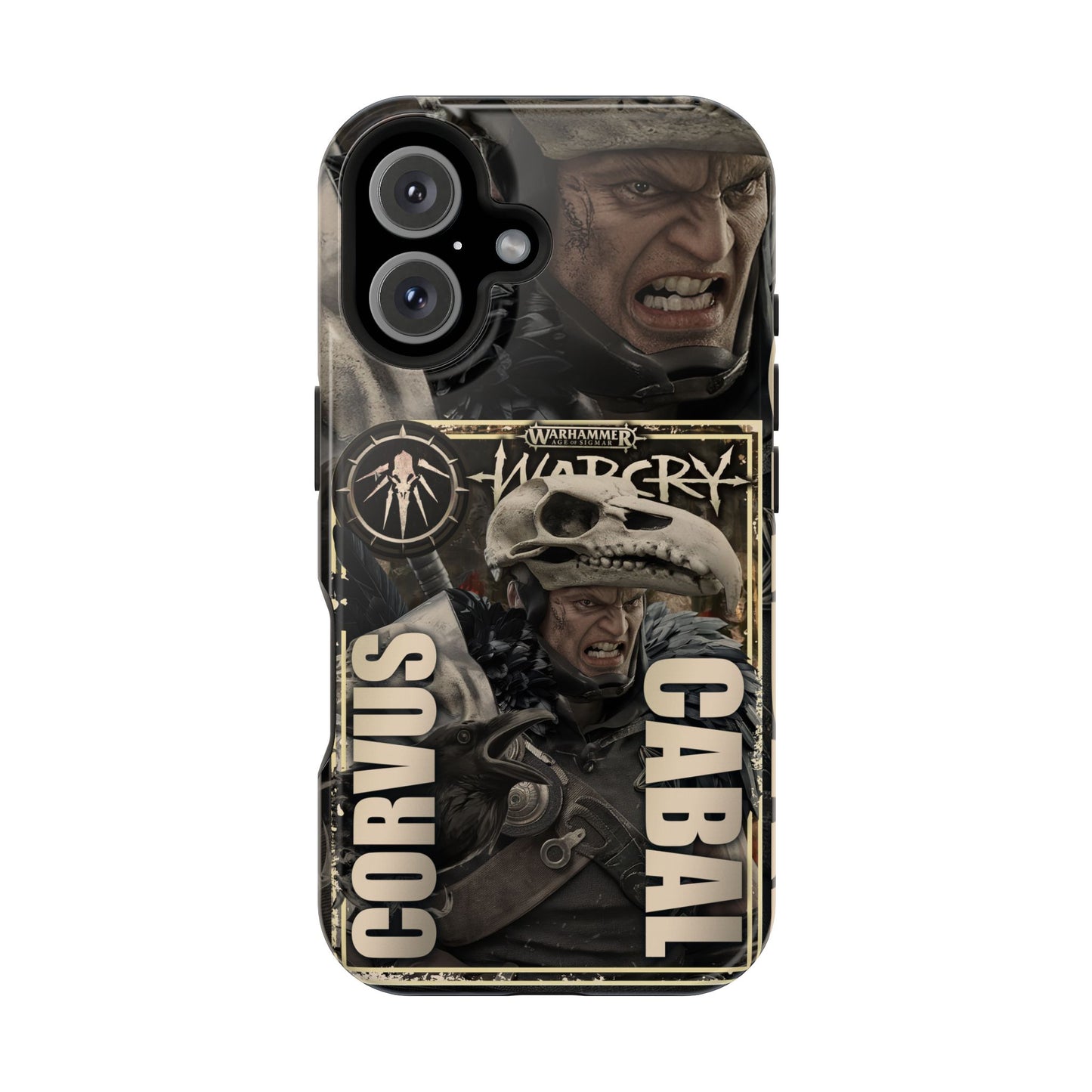 Warhamer Corvus Cabal MagSafe® iPhone Tough Case Dual Layer Robust