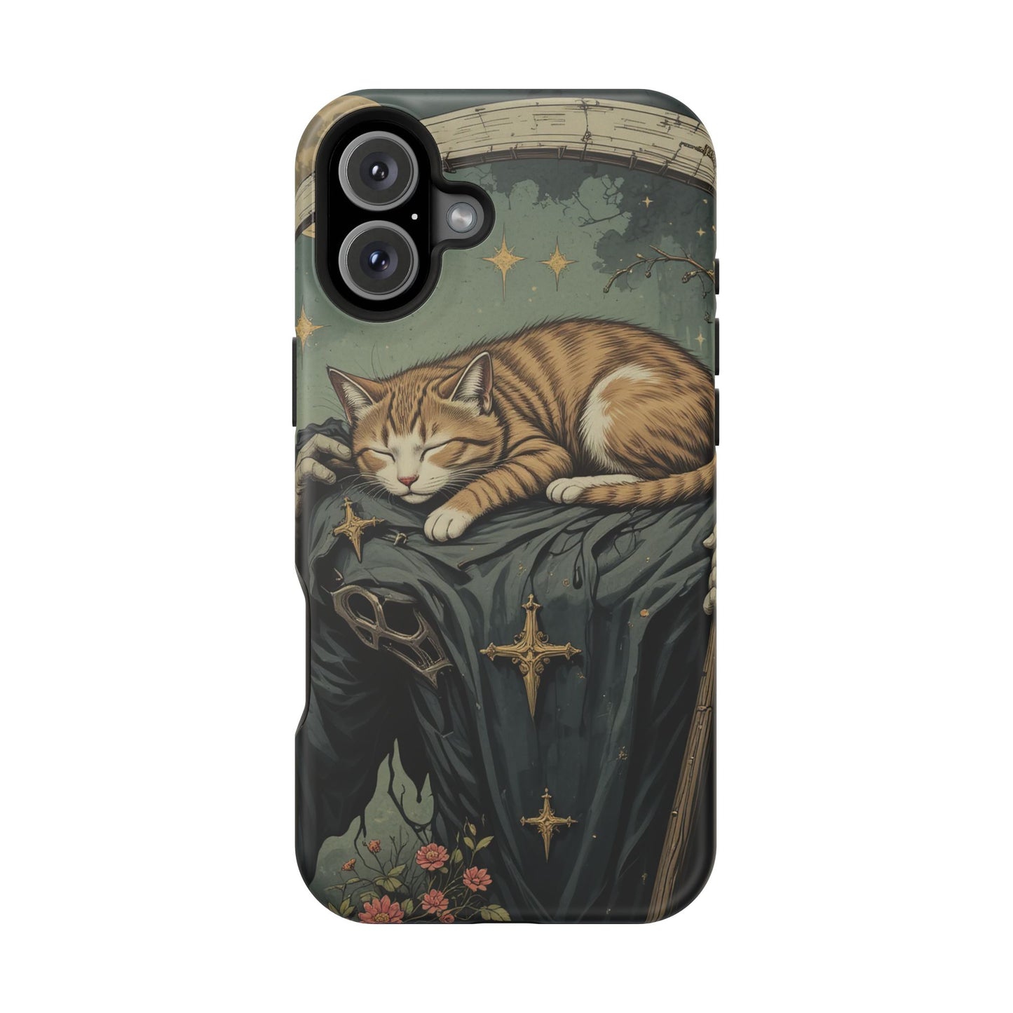 Cat of Death MagSafe® iPhone Tough Case Dual Layer Robust