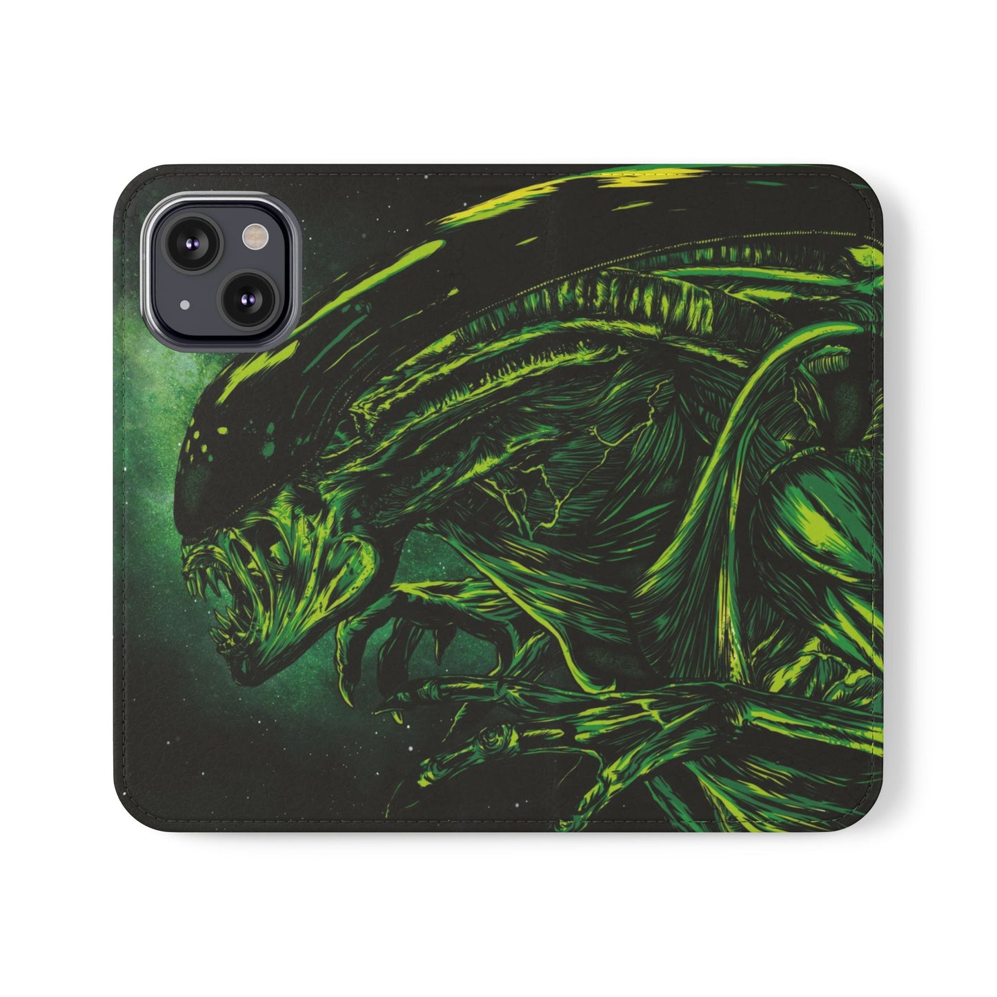 Alien Flip Case for iPhone & Samsung | PhoneMags