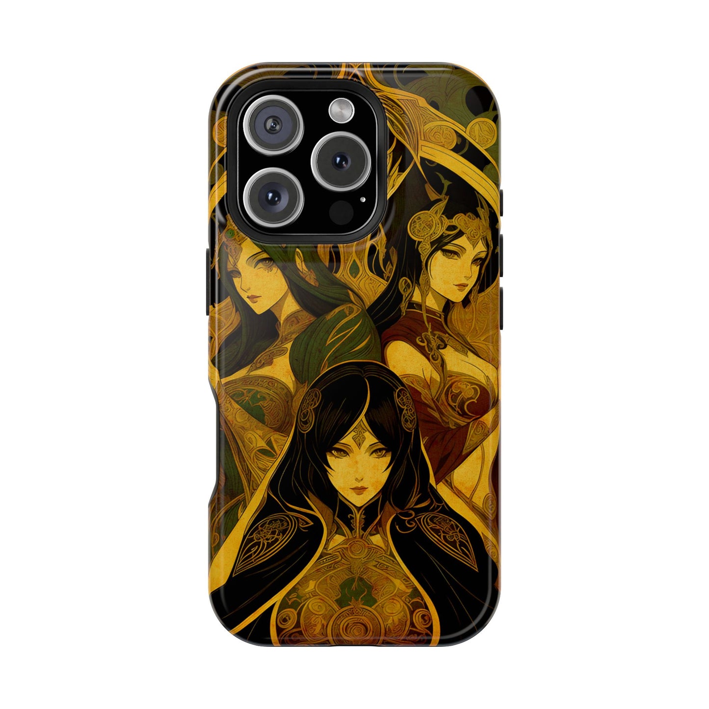 Anime Art MagSafe® iPhone Tough Case Dual Layer Robust