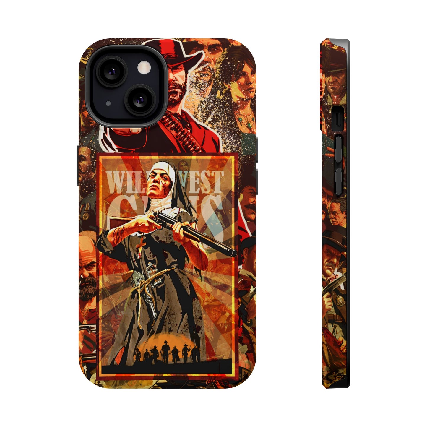 Red Dead Redemption MagSafe® iPhone Tough Case Dual Layer Robust