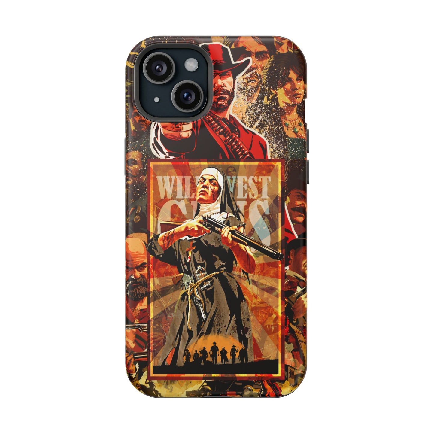 Red Dead Redemption MagSafe® iPhone Tough Case Dual Layer Robust